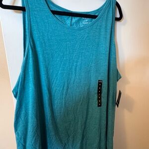 torrid Teal Sleeveless Tank Top